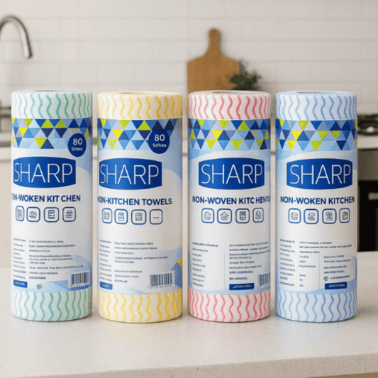 Tulip Kitchen Towels – Reusable Multipurpose Cleaning Cloth Roll for Home and Kitchen