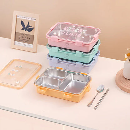 3 Smart Compartment  Bento Lunch Box