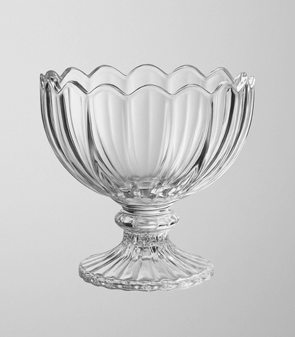 210ml Glass Ice Cream Cup Set of 6 – Dessert Bowls for Sundaes, Pudding & Sweets