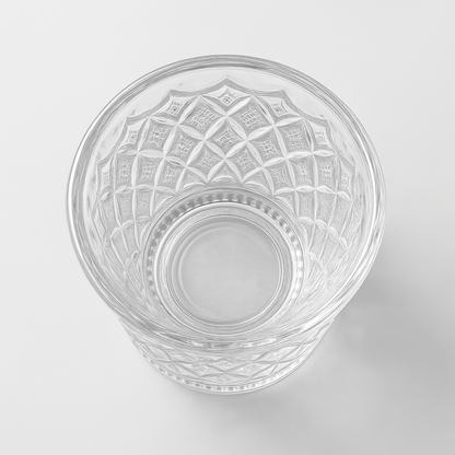 Diamond Cut Shot Glass Set – 60ml Heavy Base Whiskey & Liquor Glasses, Set of 6