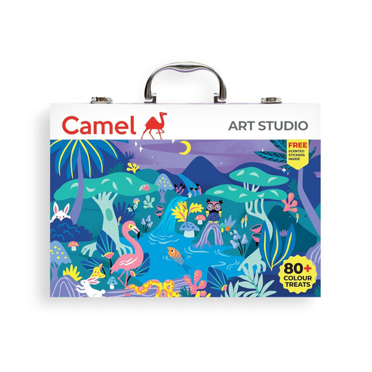 Camel Premium Art Studio Kit – 80+ Colour Treats PACK OF 1