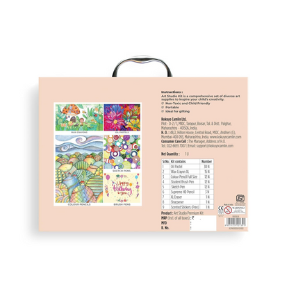 Camel Premium Art Studio Kit – 80+ Colour Treats PACK OF 1