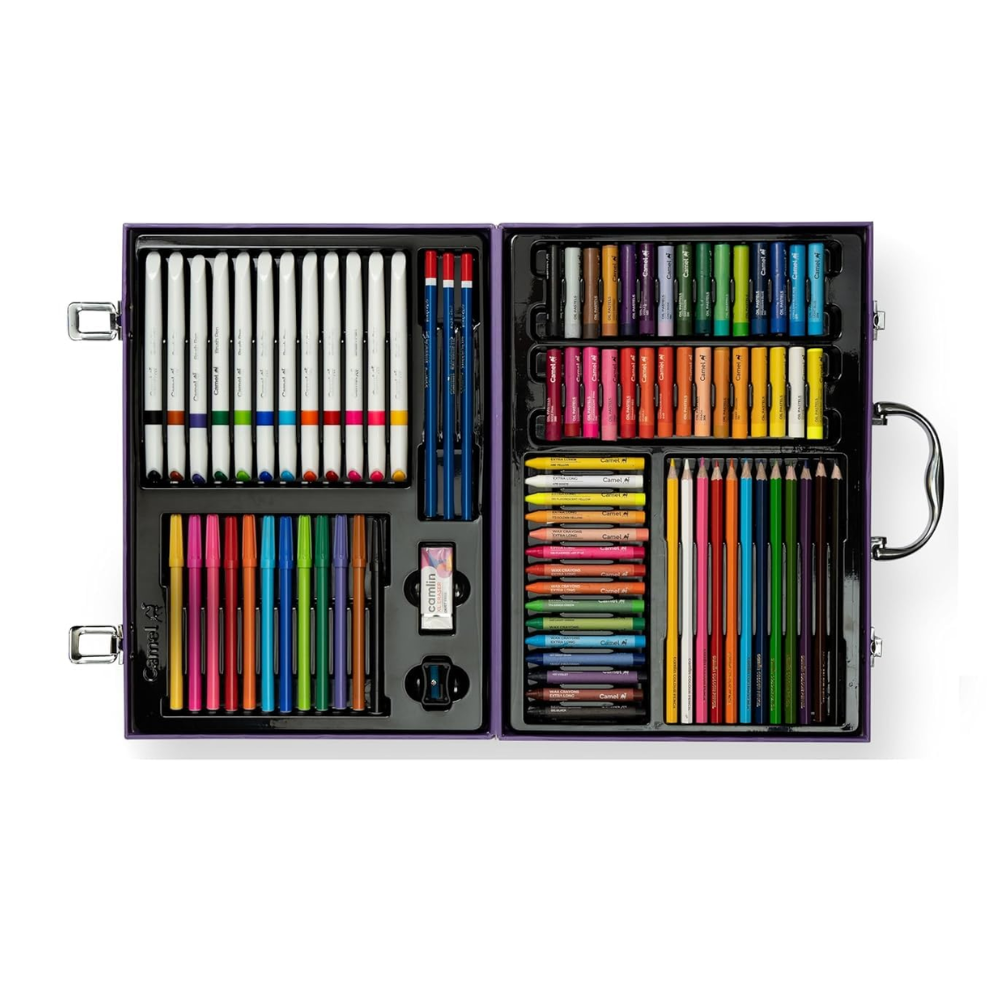Camel Premium Art Studio Kit – 80+ Colour Treats PACK OF 1