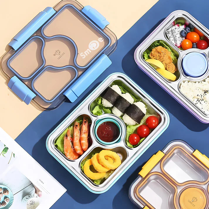 3 Compartment Trio Insulated Lunchbox