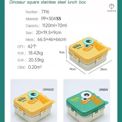 DINO Bento Lunch Box