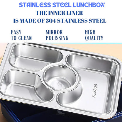 3 Compartment Trio Insulated Lunchbox