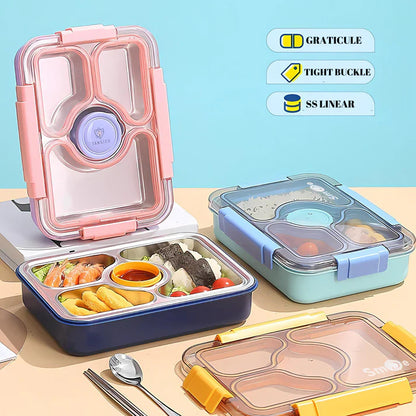 3 Compartment Trio Insulated Lunchbox
