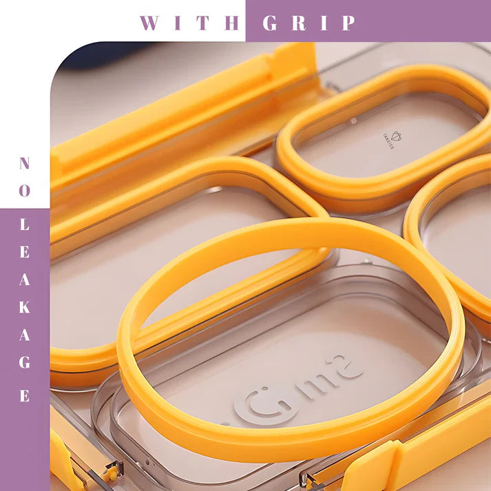 4 Compartment Secure Seal Lunch Box