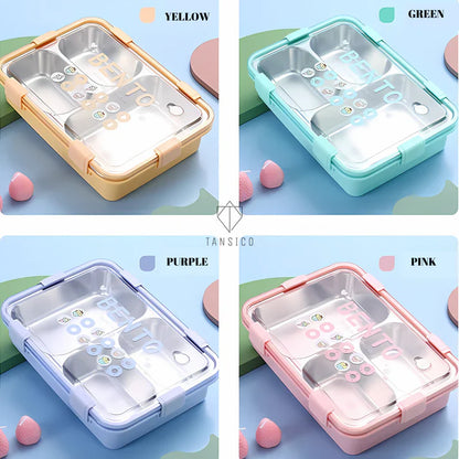 3 Smart Compartment  Bento Lunch Box