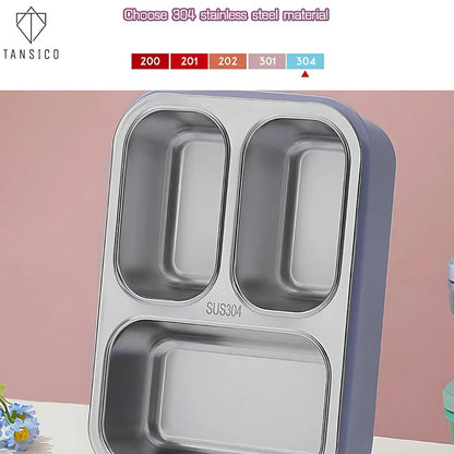 3 Compartment Leakproof Lunch Box