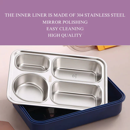 4 Compartment Secure Seal Lunch Box