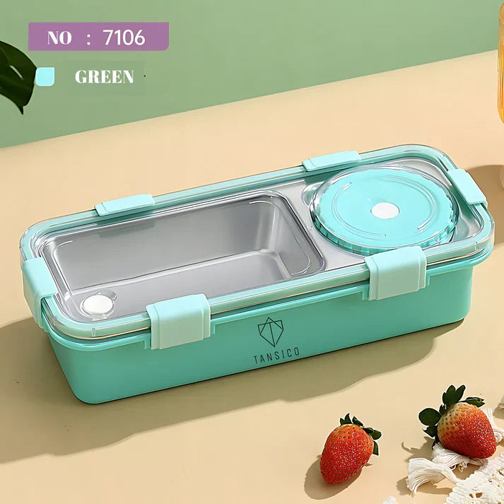 2 Compartment SLEEK REVO LUNCH BOX