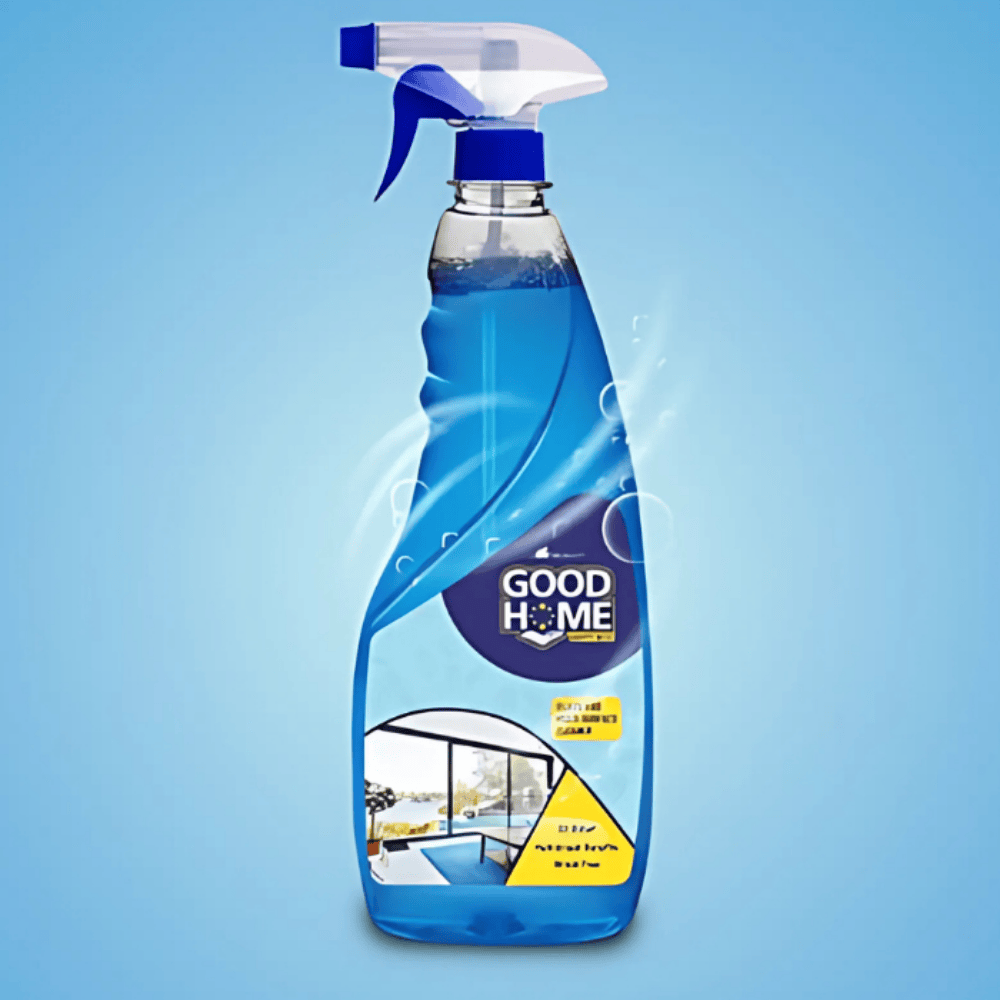 Good Home Glass & Multi-Surface Cleaner – Streak-Free Shine for Windows, Mirrors, and All Surfaces (500ml)