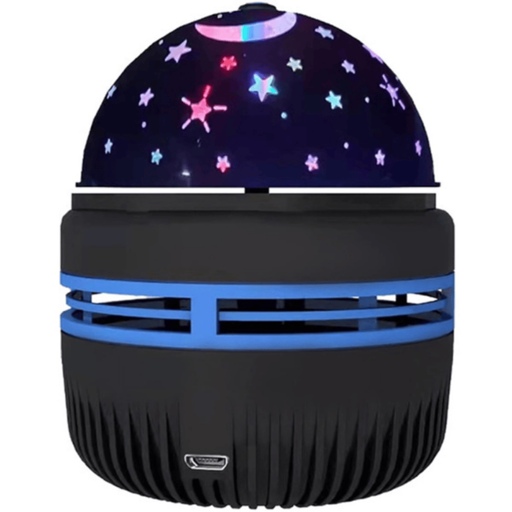 LED Mini Star Projector Light – USB Rechargeable Night Lamp with Rotating Starry Sky & Moon Projection for Bedroom, Kids, and Home Decor