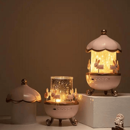 Night Light Projector – 360° Rotating Star & Galaxy Lamp