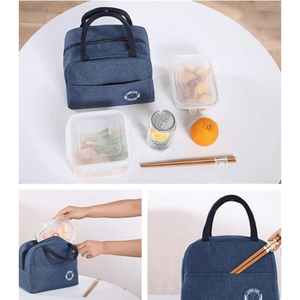 Premium Insulated Mini Lunch Bag – Portable, Lightweight & Reusable Food Carrier for Office, School & Travel