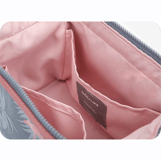Flamingo Travel Cosmetic Bag – Waterproof Makeup Organizer Pouch for Women