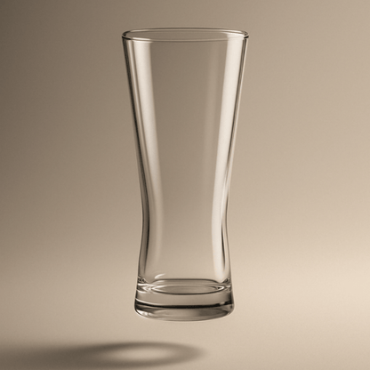 Pilsner Glass Set of 6 – Tall Beer Glasses for Lager & Cold Beverages390ml