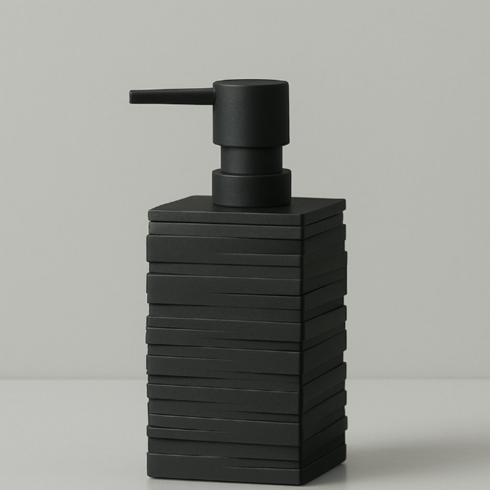 Matte 300ml Acrylic Soap Dispenser – Modern Refillable Pump Bottle
