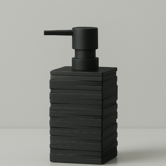 Matte 300ml Acrylic Soap Dispenser – Modern Refillable Pump Bottle