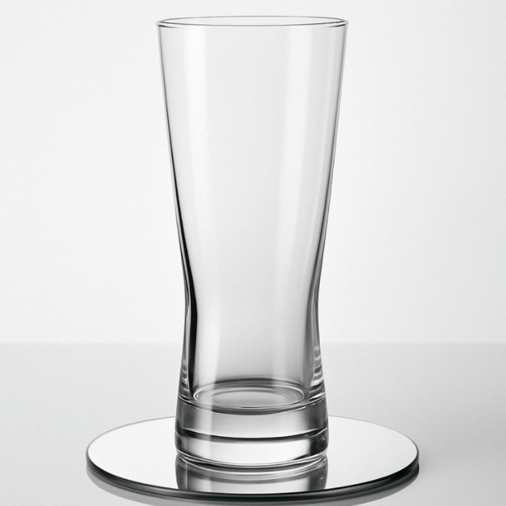 Pilsner Glass Set of 6 – Tall Beer Glasses for Lager & Cold Beverages390ml