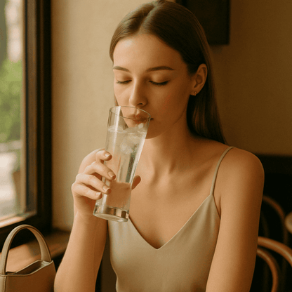 Pilsner Glass Set of 6 – Tall Beer Glasses for Lager & Cold Beverages390ml