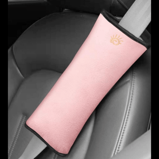 Soft Seat Belt Shoulder Pad Pillow for Car Safety and Comfort