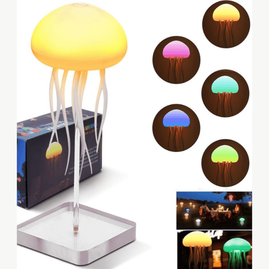 LED Jellyfish Lamp – Color-Changing Mood Light for Home, Garden & Outdoor Decor