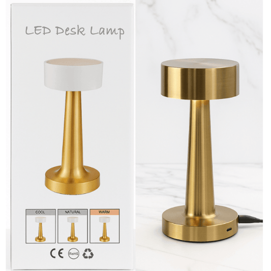LED Desk Lamp LP-A-11 – Dimmable Touch Control Table Lamp with 3 Color Modes for Home & Office