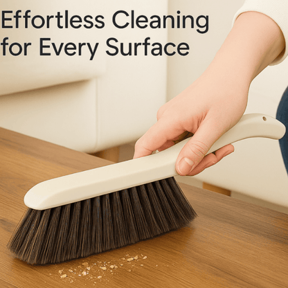 Dust Cleaning Brush – Long Handle Soft Bristle Brush for Home, Office, and Car