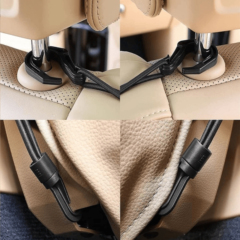 Car Mesh Storage Organizer – Universal Seat Back Net Pocket for Vehicle Interior