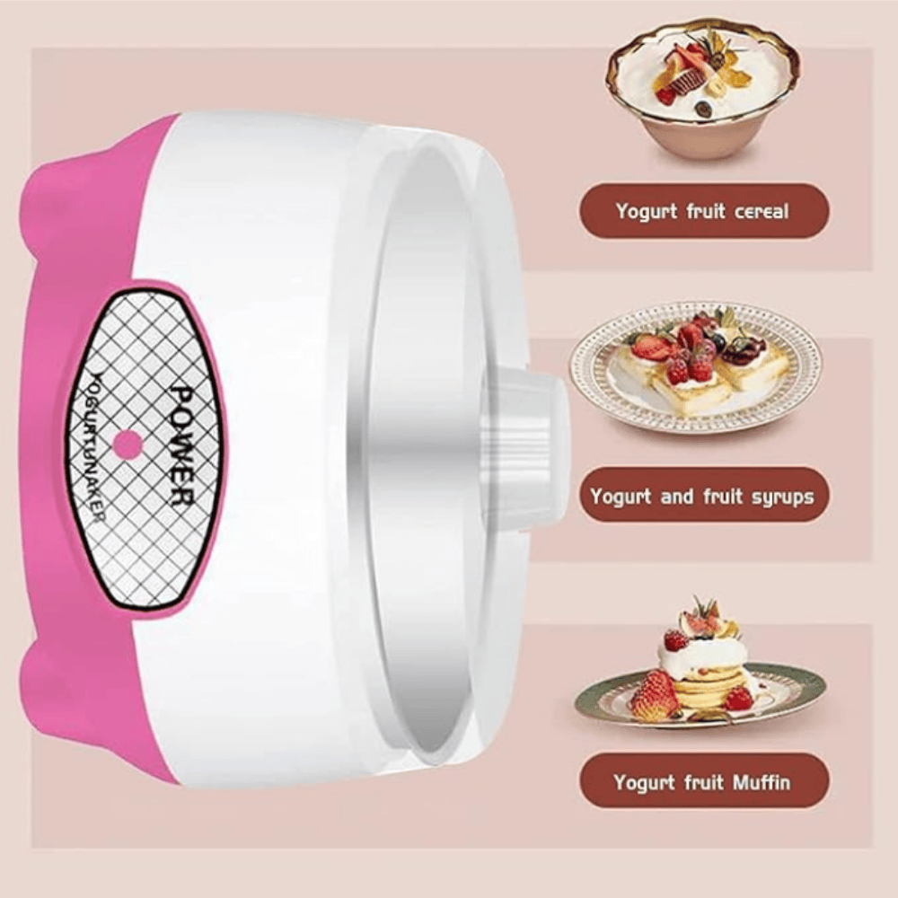 Electric Yogurt Maker Machine | Automatic Yogurt Maker for Home with Stainless Steel Container