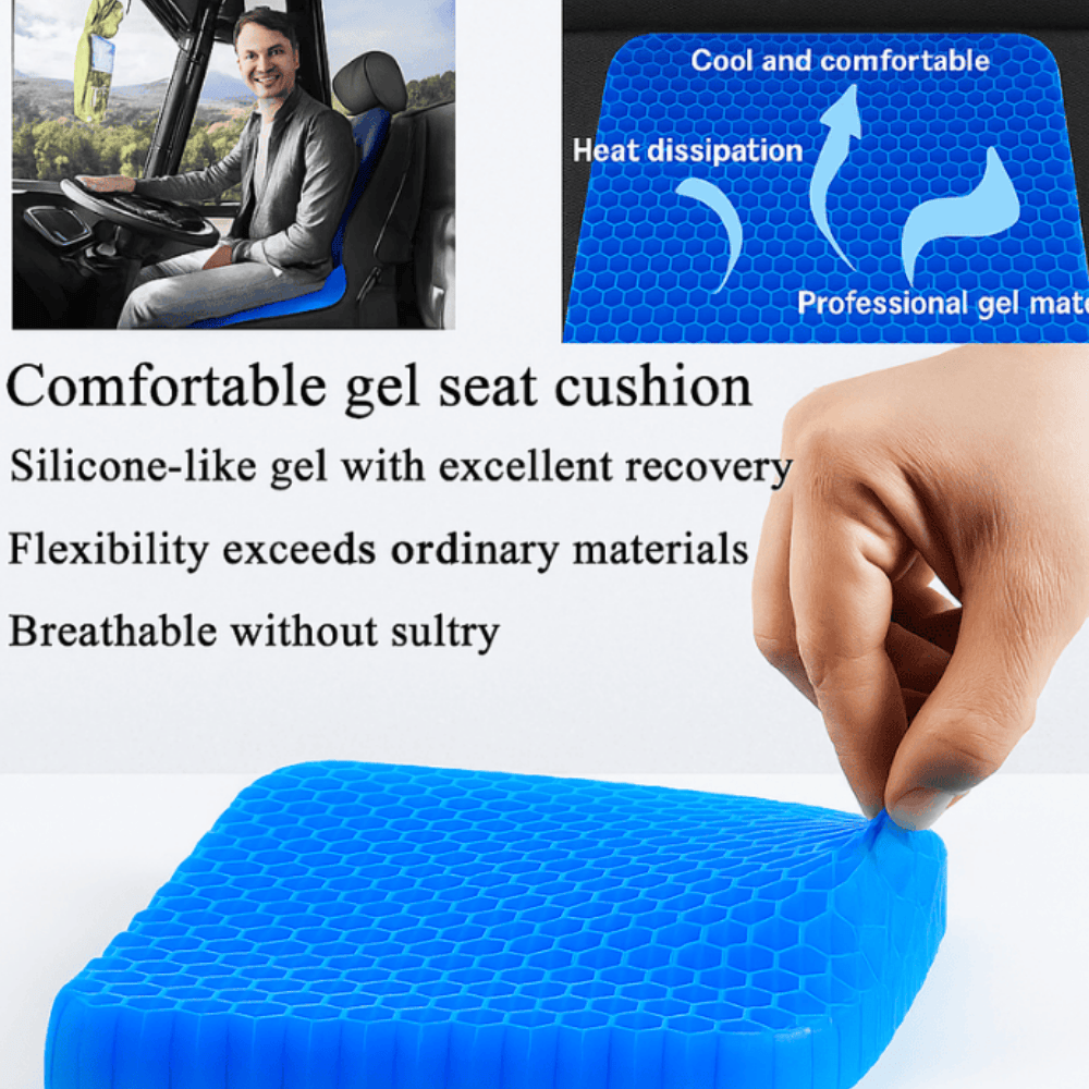 Egg Seater Cushion – Egg Seater for Back Pain Relief and Long Sitting Comfort