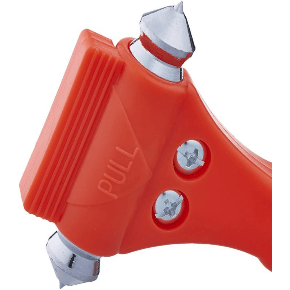 Car Safety Hammer – Emergency Window Breaker & Seat Belt Cutter