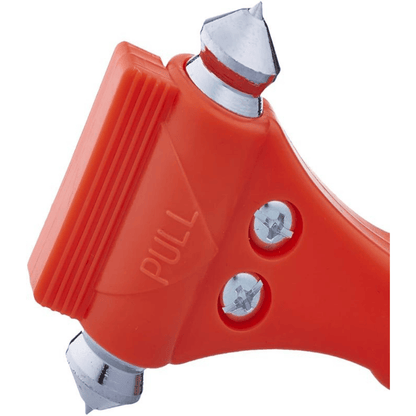 Car Safety Hammer – Emergency Window Breaker & Seat Belt Cutter