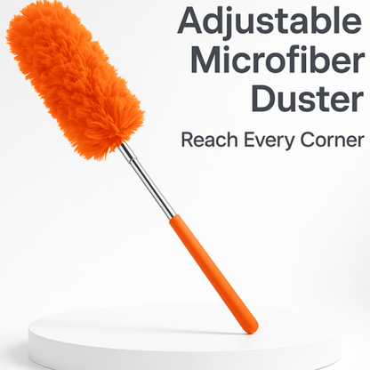Adjustable Microfiber Duster – Extendable Handle Cleaning Tool for Dusting High and Hard-to-Reach Areas