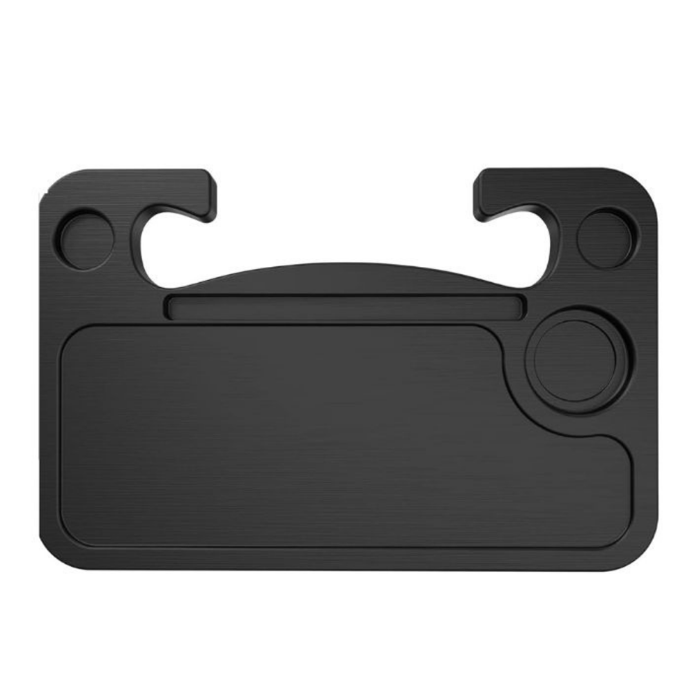 Mini Car Tray – Steering Wheel Desk and Portable Vehicle Food & Laptop Table