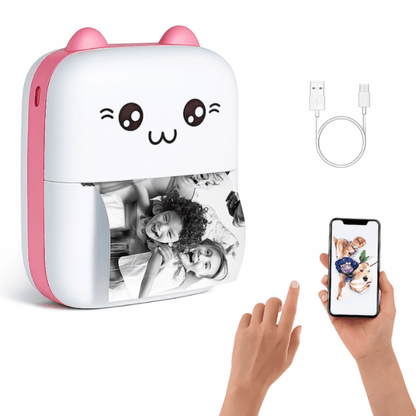 Mini Portable Printer – Wireless Pocket Thermal Printer for Photos, Notes, and Labels