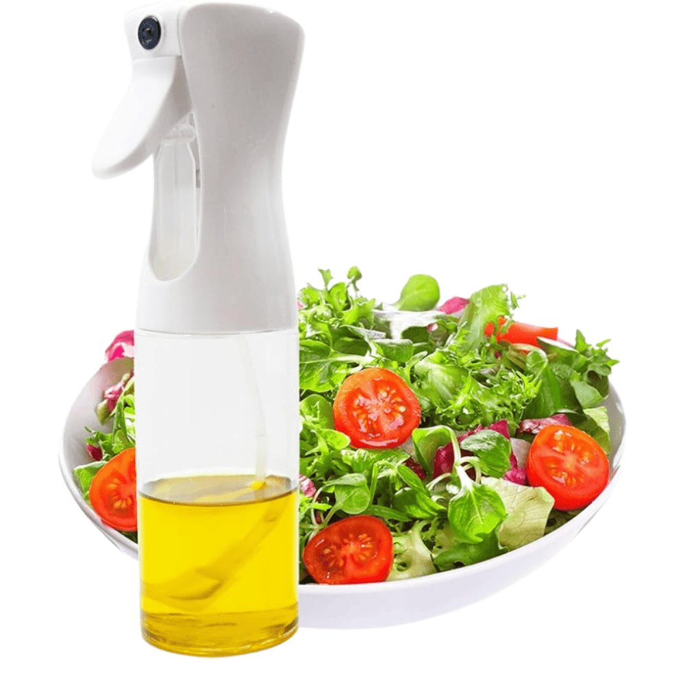 Glass Oil Spray Bottle | Refillable Olive Oil Mister for Cooking, Baking, BBQ, and Salad