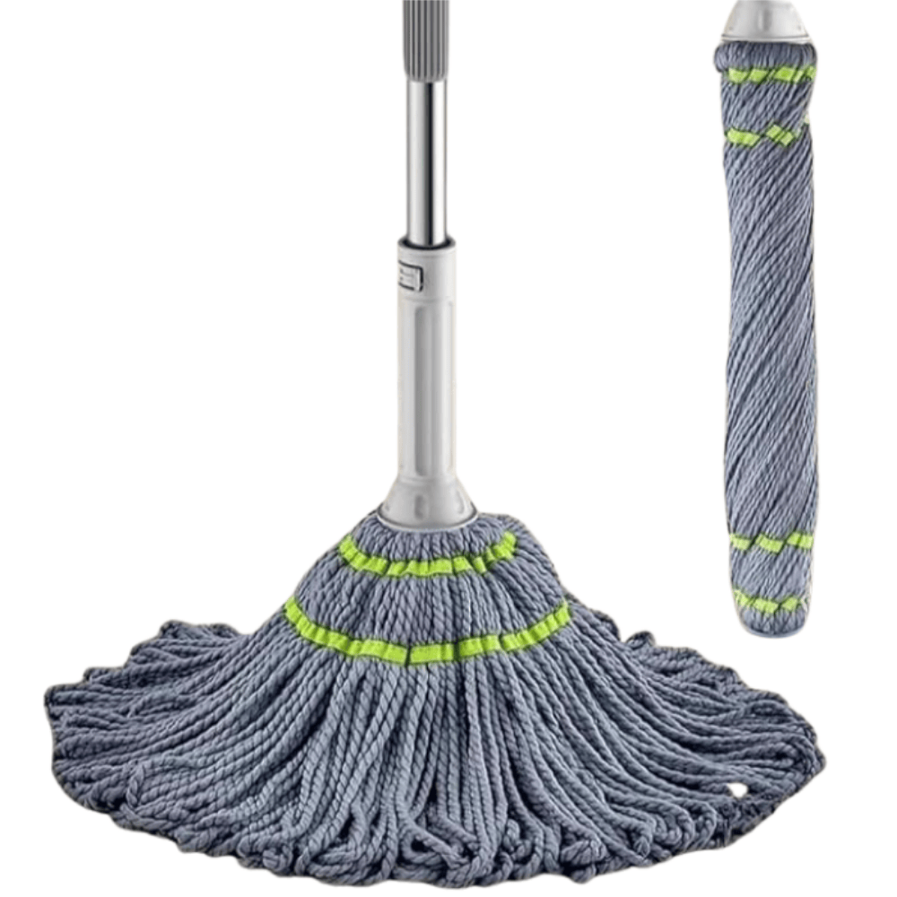 Wringing Twist Mop – Self-Squeezing Floor Cleaning Mop with Super Absorbent Head