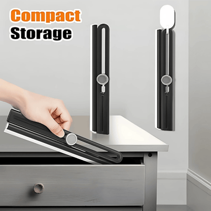 Window Glass Cleaner – Adjustable Handle Squeegee for Streak-Free Cleaning