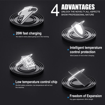 Super Fast Car Charger with Dual USB and Type-C Port – 3A Quick Charge Adapter for All Devices