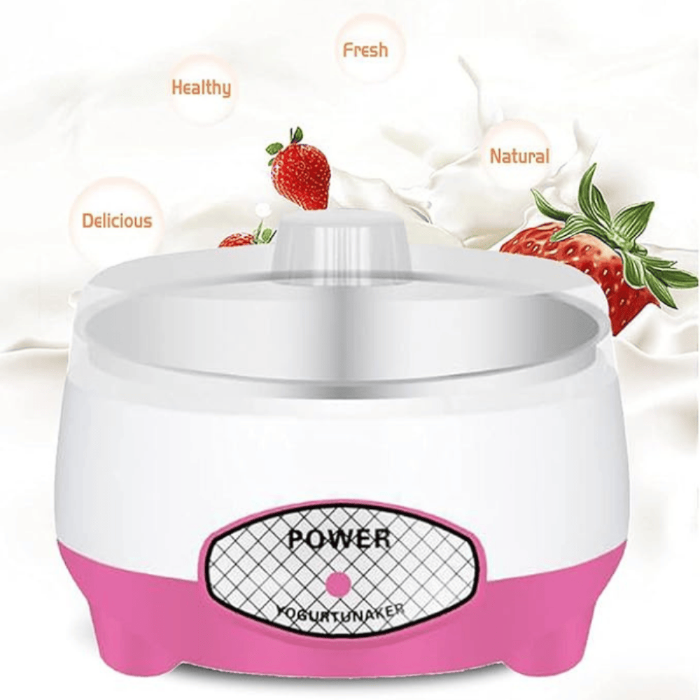 Electric Yogurt Maker Machine | Automatic Yogurt Maker for Home with Stainless Steel Container