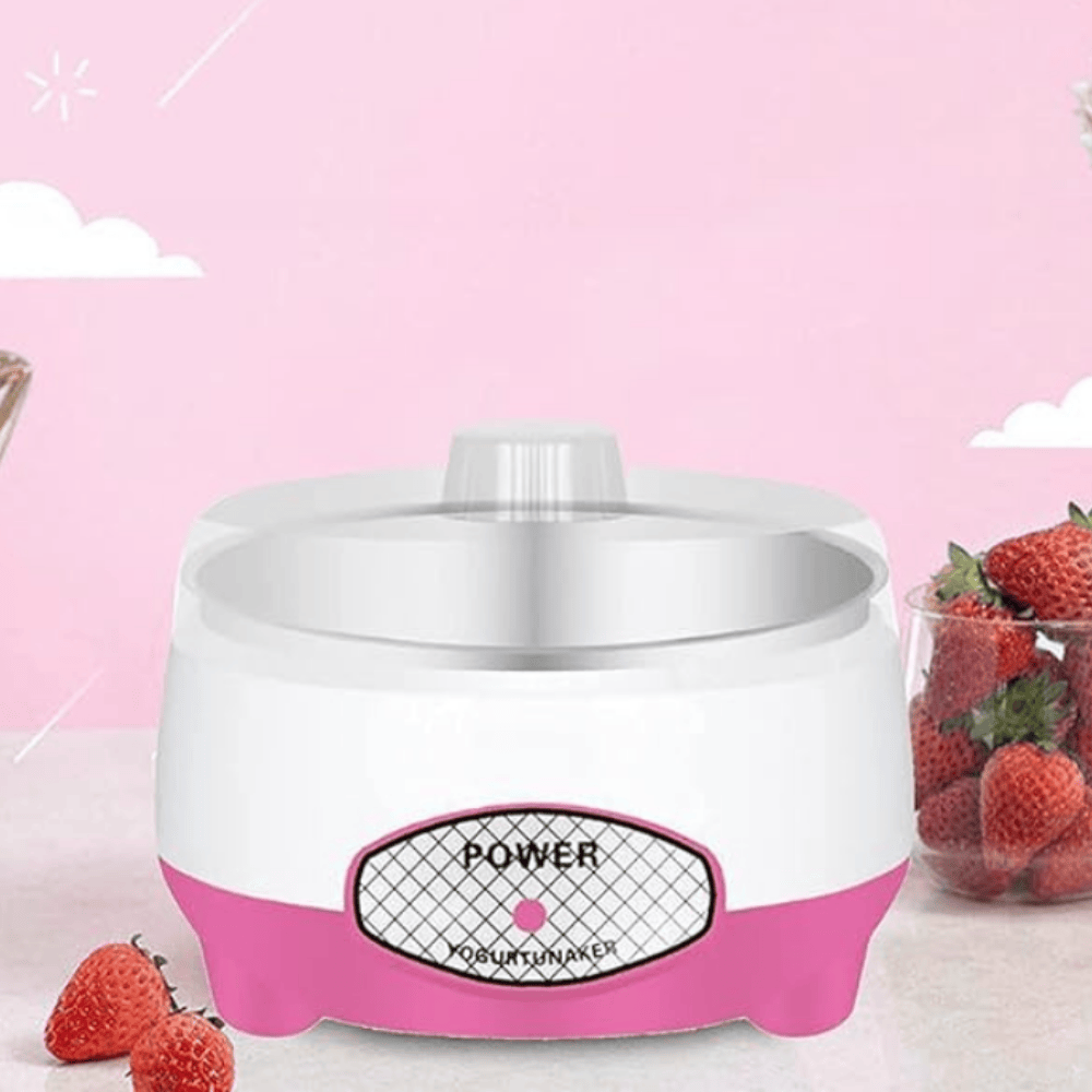 Electric Yogurt Maker Machine | Automatic Yogurt Maker for Home with Stainless Steel Container