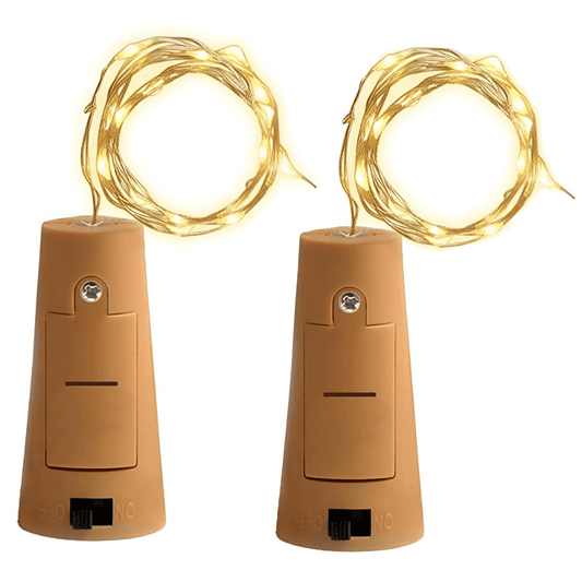 LED  Wire String Lights – Battery Operated Multi-Color Fairy Lights for Decoration