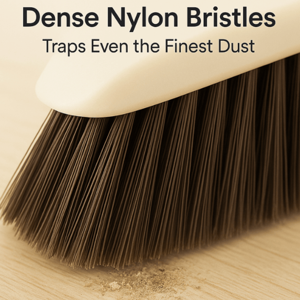 Dust Cleaning Brush – Long Handle Soft Bristle Brush for Home, Office, and Car