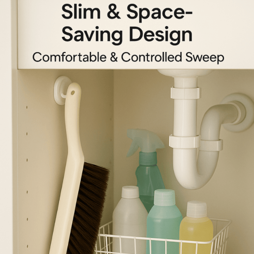 Dust Cleaning Brush – Long Handle Soft Bristle Brush for Home, Office, and Car