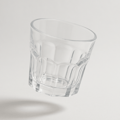 210ml Classic Juice Glass Set of 6 – Heavy Base Tumbler for Water, Juice & Beverages