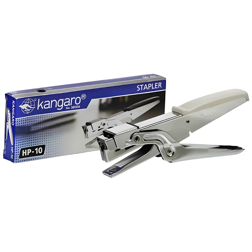 Kangaro HP-10 Heavy Duty Handheld Plier Stapler – Compact & Durable for Office, School & Home Use pack of 1