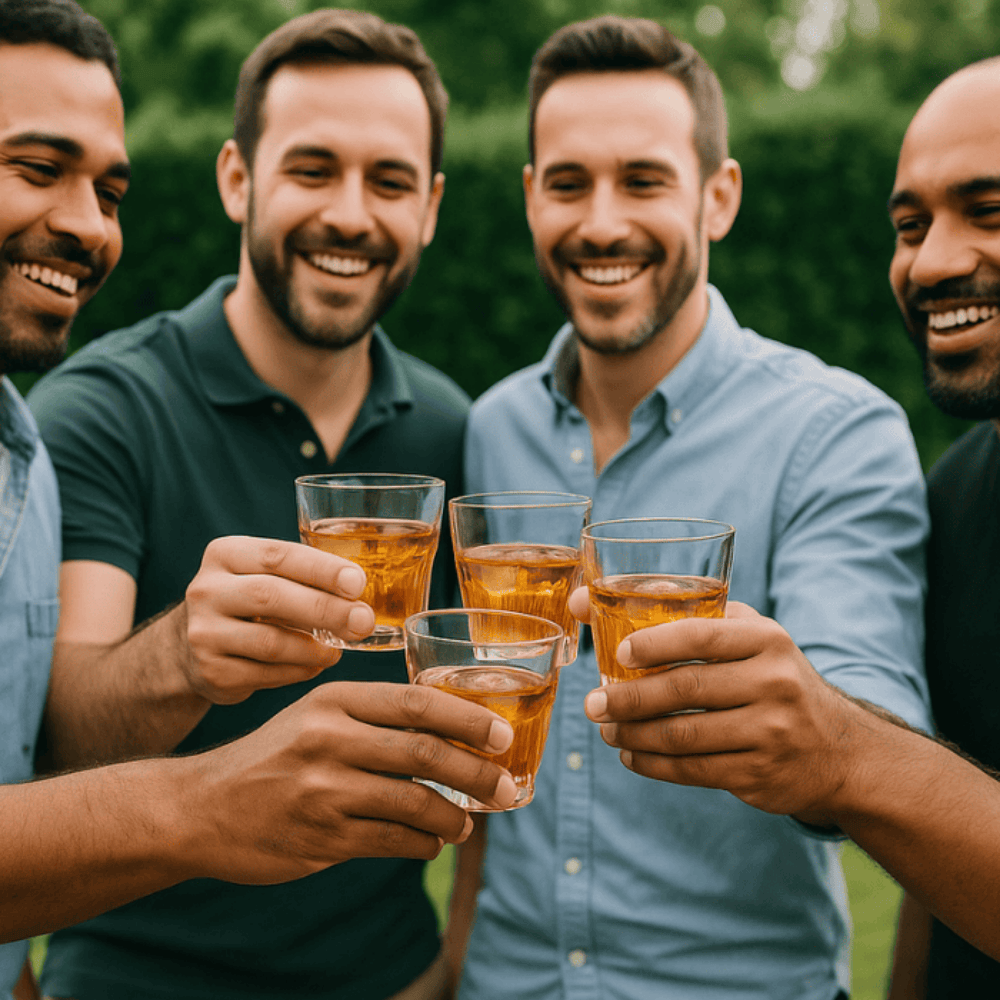 210ml Classic Juice Glass Set of 6 – Heavy Base Tumbler for Water, Juice & Beverages